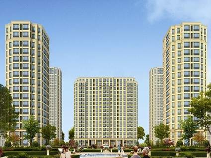 绿城百合花园效果图